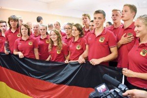 La squadra tedesca campione fonte DLRG