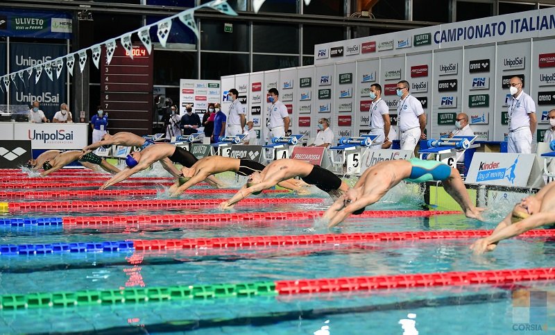 Swim Stats, Assoluti formato Trials a Riccione
