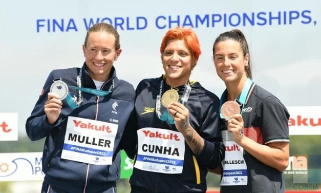 Budapest 2022 | 5 km femminile: Gabbrielleschi di bronzo. Oro Cunha, Muller argento
