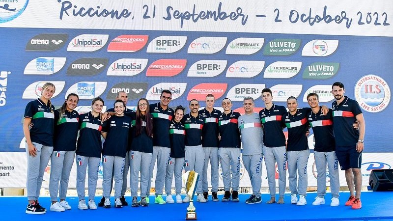 Lifesaving, Youth di bronzo e Open quinta ai Mondiali di Riccione
