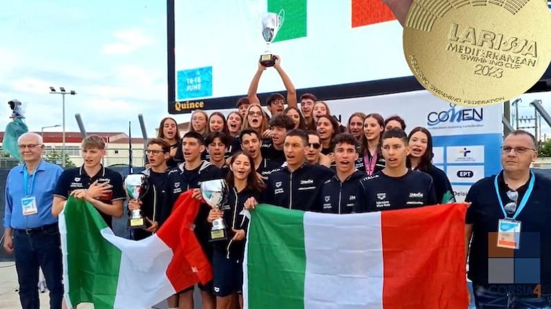 L’Italia trionfa alla Coppa Comen – Mediterranean Swimming Cup 2023