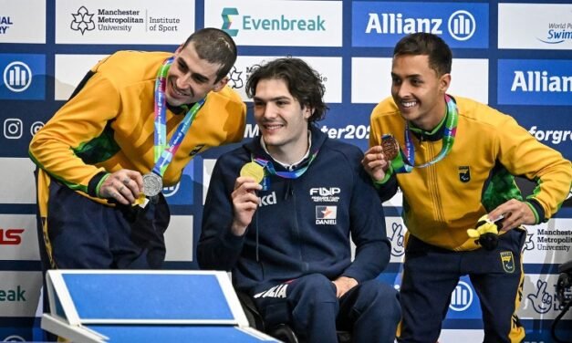 Manchester 2023, Nuoto paralimpico | Sette medaglie nel D2: Fantin record del mondo