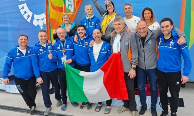 Acque gelide, pioggia di medaglie per gli Ice Swimmer italiani agli Europei 2024