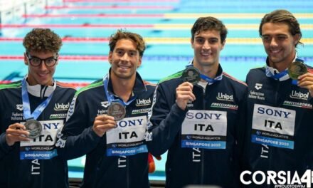 Singapore 2025 | Mondiali di Nuoto day 1 recap: 4×100 d’argento